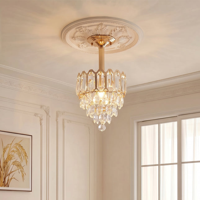 Elegant Crystal Pendant Light Chandelier