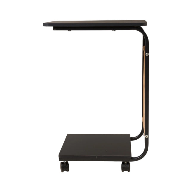 C-Shaped Side Table with Storage Bag