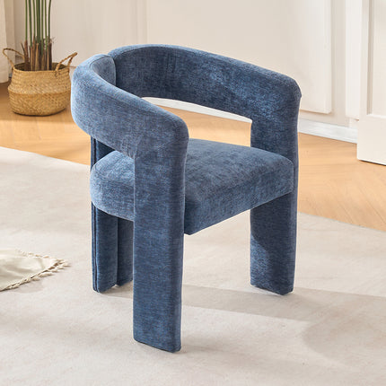 Chenille Upholstered Accent Chair