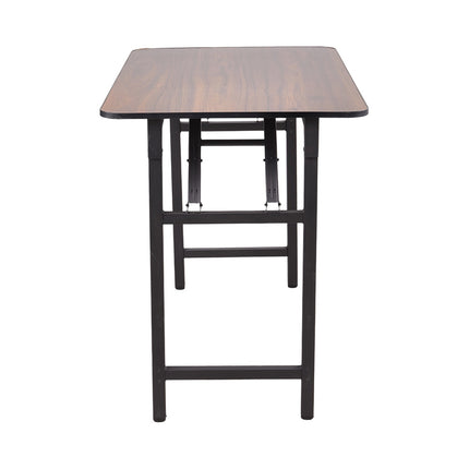 Walnut Folding Table with Double Spring Mechanism