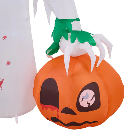 8FT Blow-Up Halloween Inflatable Decoration with Built-in LED Lights