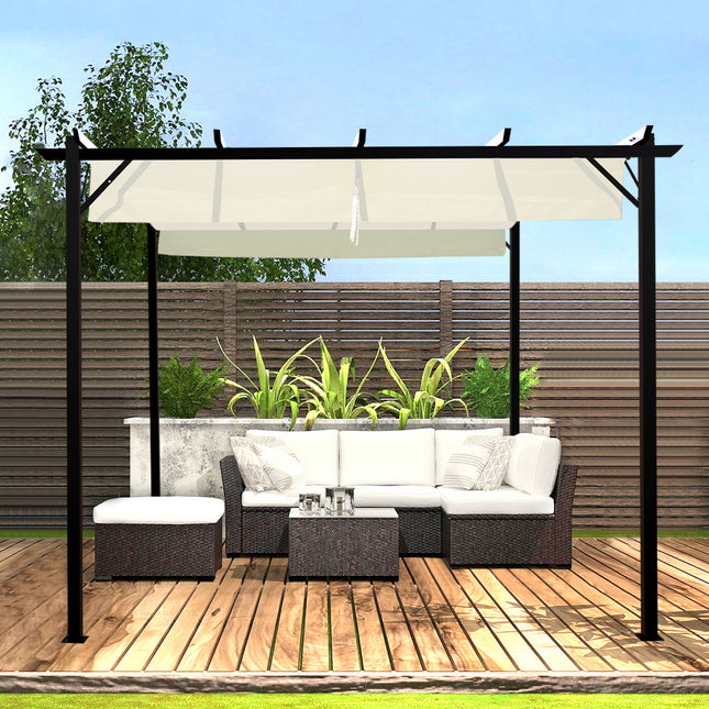 3x3M Gazebo Marquee Canopy Garden Beach Patio Party Tent