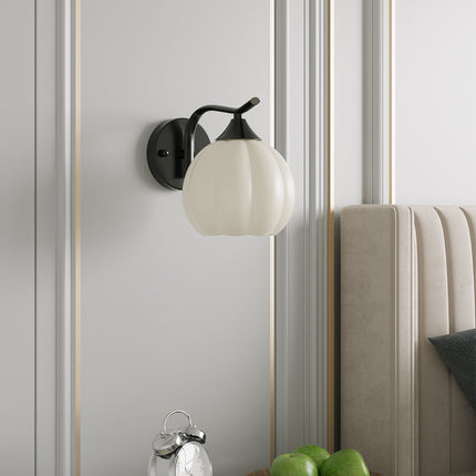 Elegant Wall Lamp with Glass Shade