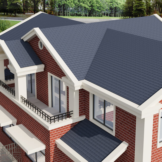 18Pcs 3-Tab Asphalt Roof Shingles