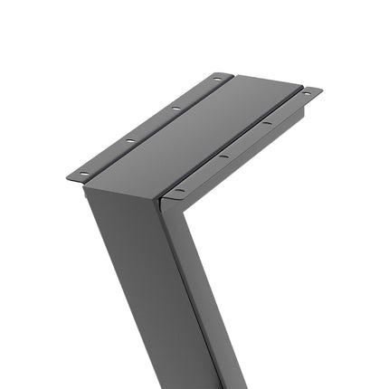 Set of 2 Metal Table Legs in 40cm Height