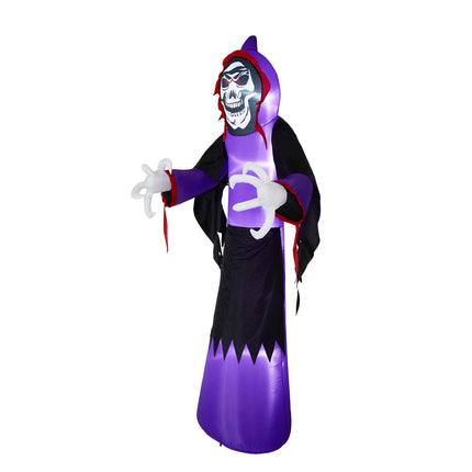 11 FT Halloween Inflatable Grim Reaper Decoration with LED Lights