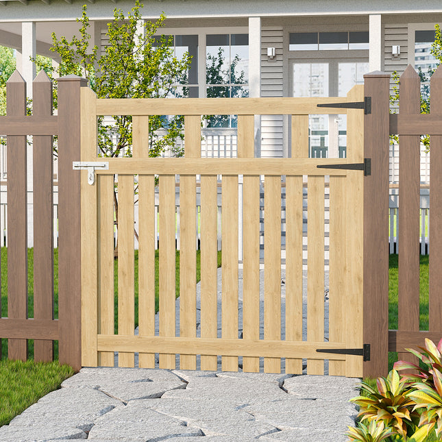 120x120cm Outdoor Wooden Garden Gate Fence Door