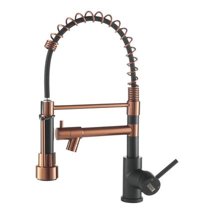 Swivel Pulldown Kitchen Faucet with Pot Filler
