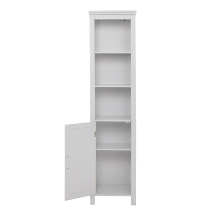 161.5cm H Freestanding Bathroom Tall Cabinet with Blind Door