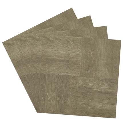 30Pcs Self-adhesive PVC Parquet Flooring Tiles Set