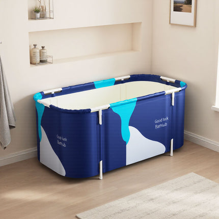 Foldable Soaking Bathtub for Indoor and Outdoor Use