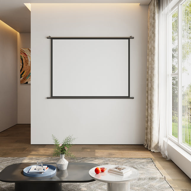 60’’ Portable 4:3 Manual Projector Screen