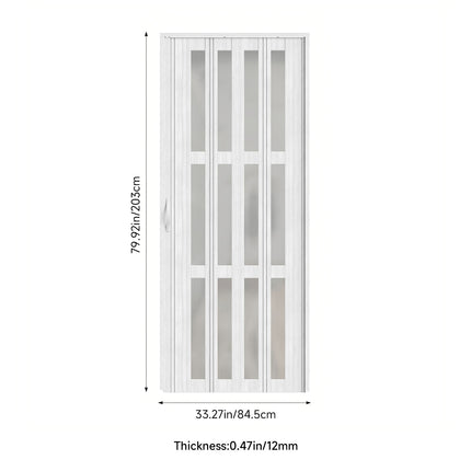 PVC Accordion-style Folding Door