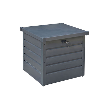 200L Lockable Outdoor Metal Garden Storage Box