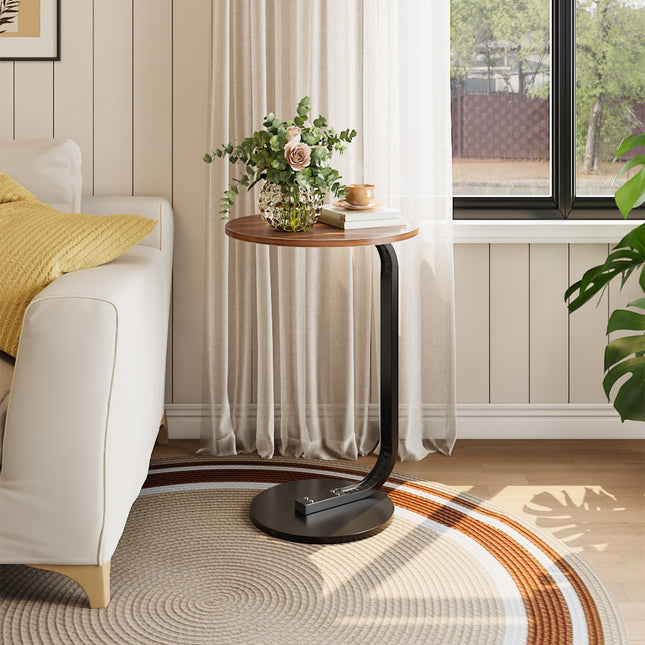 Metal Side Table with E1 MDF Tabletop