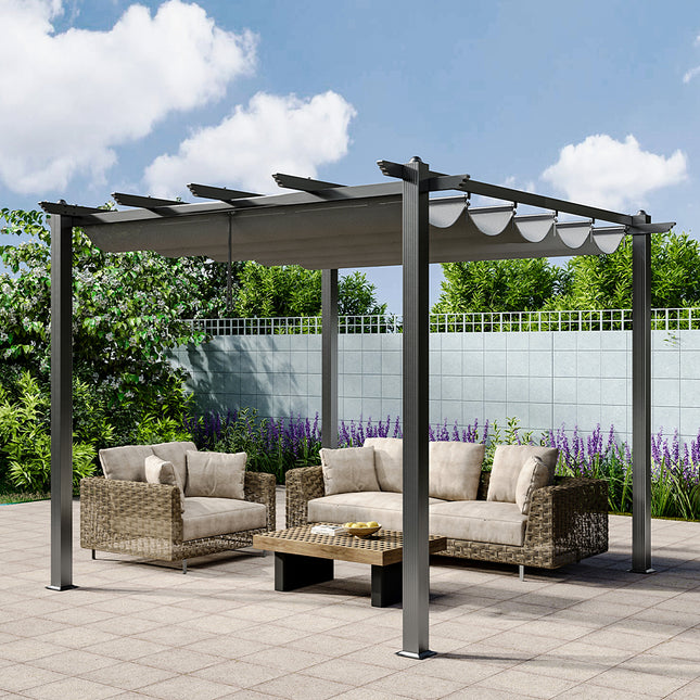 Aluminum Pergola for Patio Deck 3 × 3 M