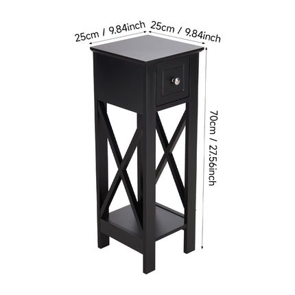 Modern Bedside Table with Drawer