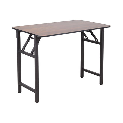 Walnut Folding Table with Double Spring Mechanism