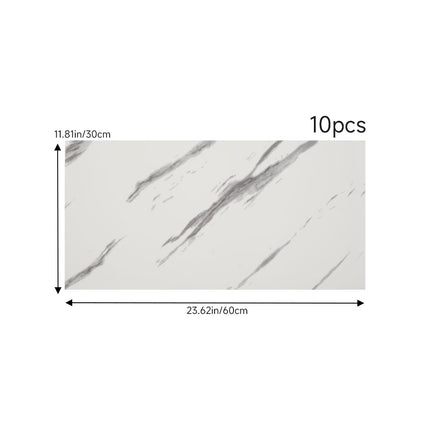 10Pcs Peel and Stick Marble Wall Stickers