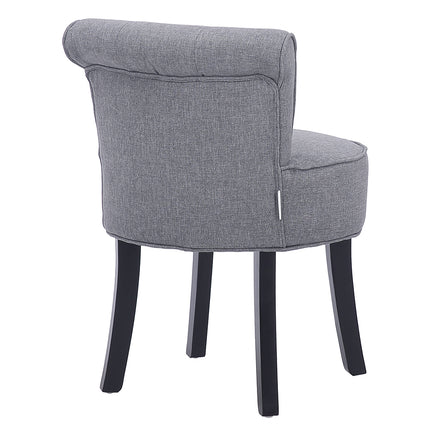 Upholstered Vanity Stool Makeup Dressing Chair