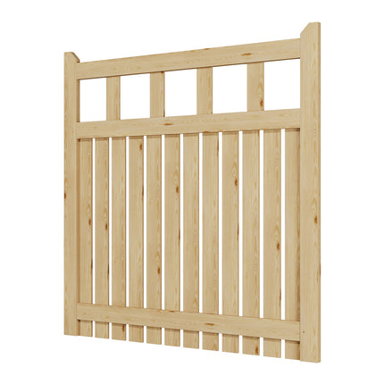 120x120cm Outdoor Wooden Garden Gate Fence Door