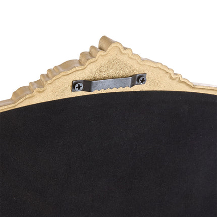 Gold Decorative Vanity Mirror with Stand