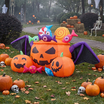 5 FT Halloween Inflatable Decoration with LED Lights
