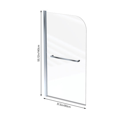 180 Degree Rotation Over Bath Shower Screen