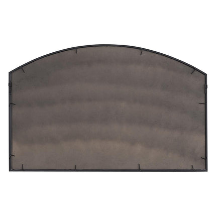 Arched Wall Mirror for Decor Modern Black Framed Window Mirror