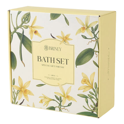 Sunflower-Scented Spa Bath Gift Set