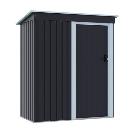 3 x 5FT Outdoor Metal Storage Shed with Lockable Door
