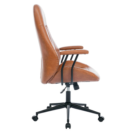 Mid-Century Modern Office Chair with Casters