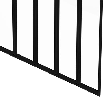 5 Panel Folding Over Bath Shower Screen