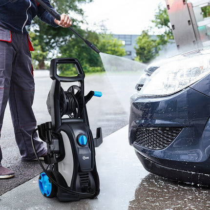 90 Bar High Pressure Washer with 1600W Power and Aluminum Motor