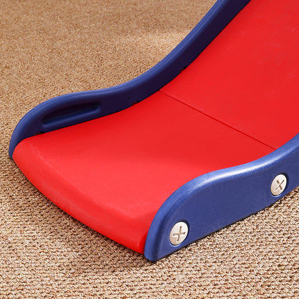 Blue and Red Folding Plastic Slide for Kids