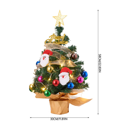 Mini Christmas Tree with Lights