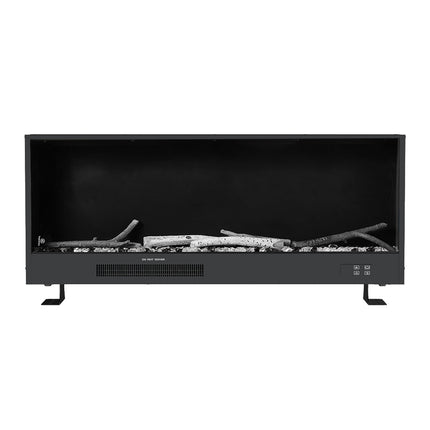 Recessed Electric Fireplace with Remote Control