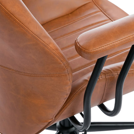 Mid-Century Modern Office Chair with Casters