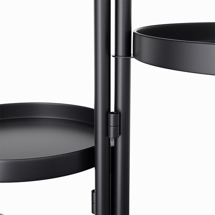 Modern 5-Tier Foldable Metal Plant Stand