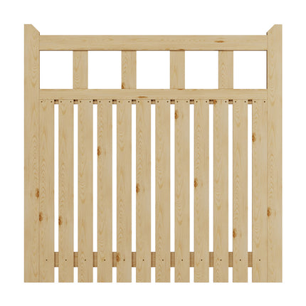 120x120cm Outdoor Wooden Garden Gate Fence Door