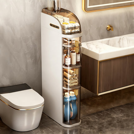 Plastic Tall Narrow Storage Cabinet