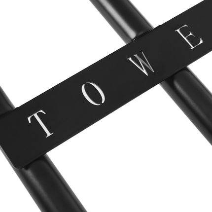 Premium Iron Space-Saving Bathroom Wall Mounted Towel Rack