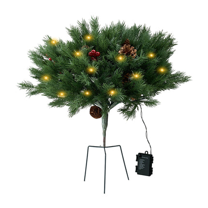 Artificial Christmas Planter Bushes Decoration
