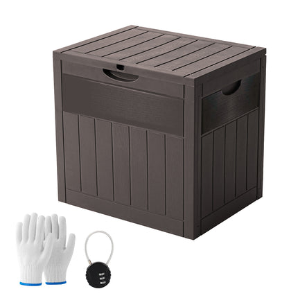 126L PP Garden Storage Box with Combination Padlock