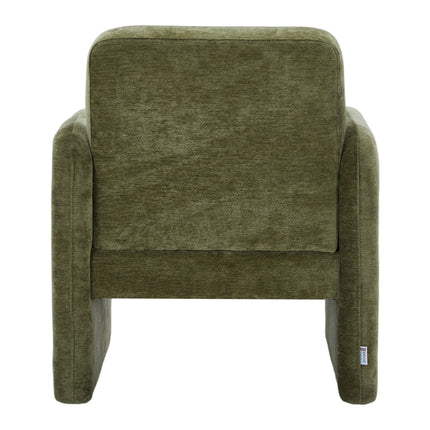 Modern Accent Chair with Lumbar Pillow