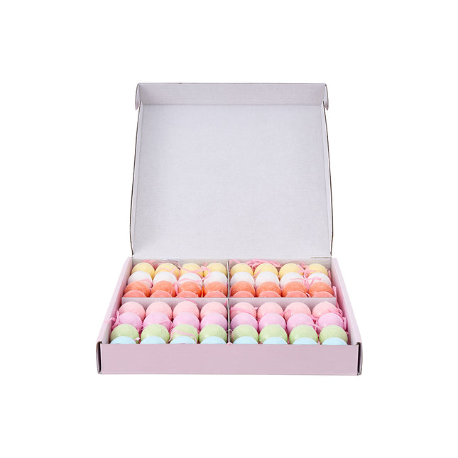 64-Piece Bath Bomb Set with 8 Different Scents