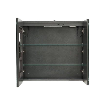 Wall-mounted Bathroom Mirror Cabinet with Led Lights