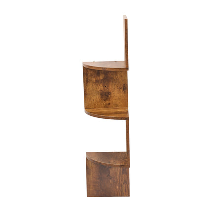 3-Tier/2-Tier Wall-mounted Floating Corner Shelf