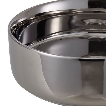 Round Ceramic Countertop Washbasin Vessel Sink