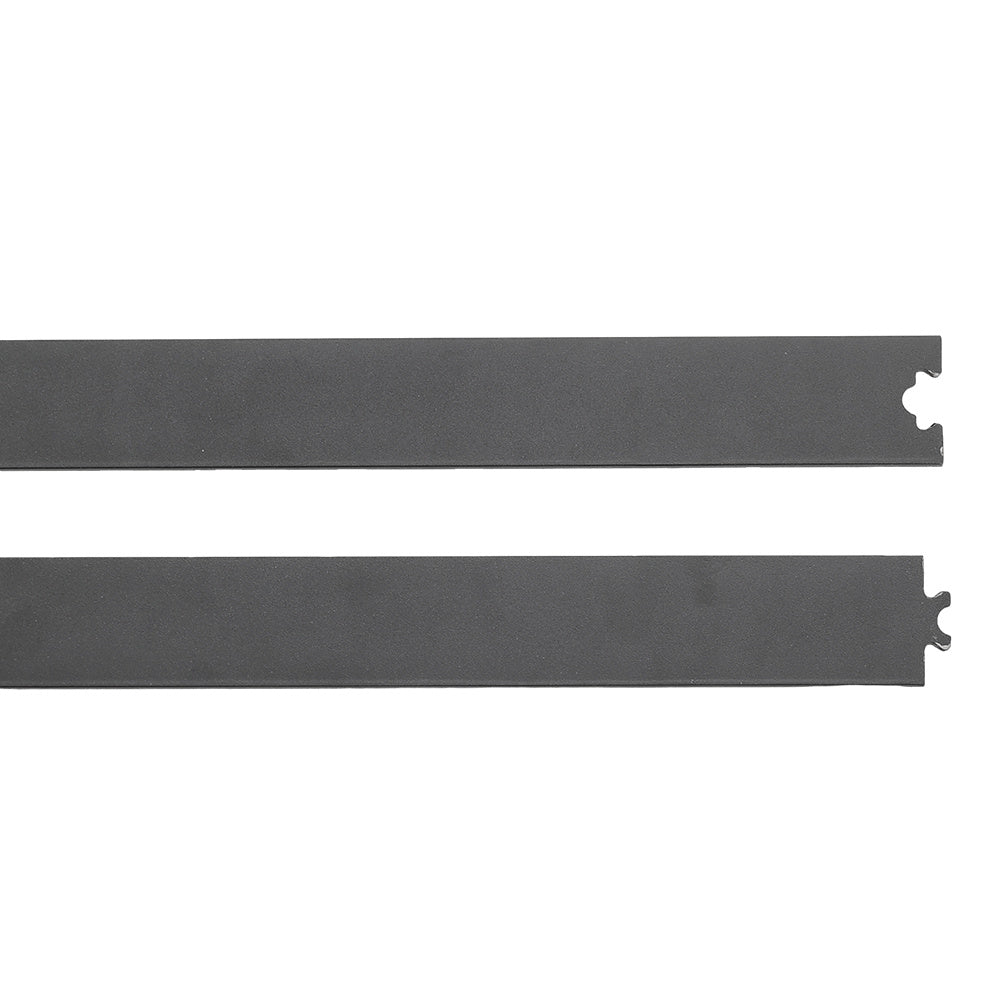 Dark Grey Farmhouse Style Wooden Barn Door with 200cm Sliding Kit